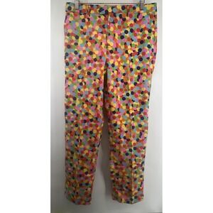 Oppo Suits 44 Polka Dot Pants Meas 36/33 Multicolor Polka Dots Bright Colors